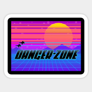 Danger Zone Sticker